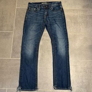 BKE Buckle Aaron Men's Jeans Blue Tag Size 29S (31 x 31 actual) Straight